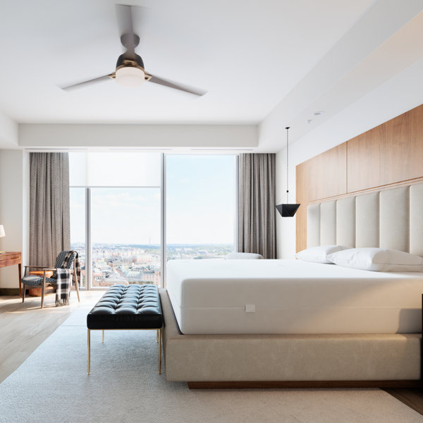 Alwyn Home Strunk Hybrid Waterproof Mattress Protector, Bedbug Proof